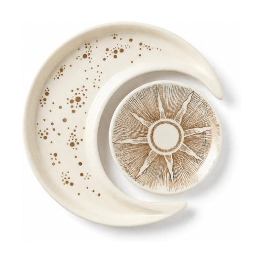 Ceramic Jewelry Dish Tray / Set of 2