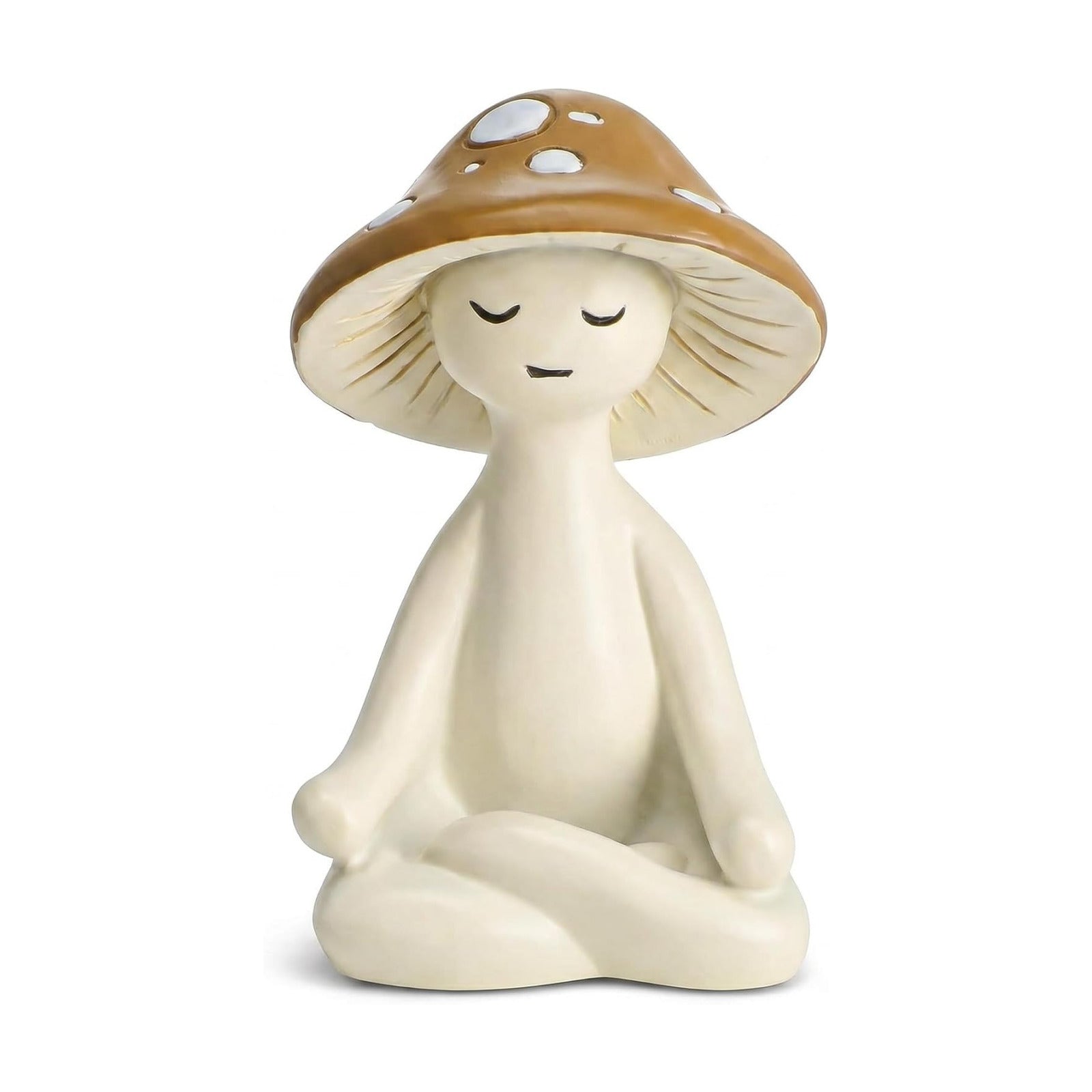 Meditation Mushroom Figurine Resin