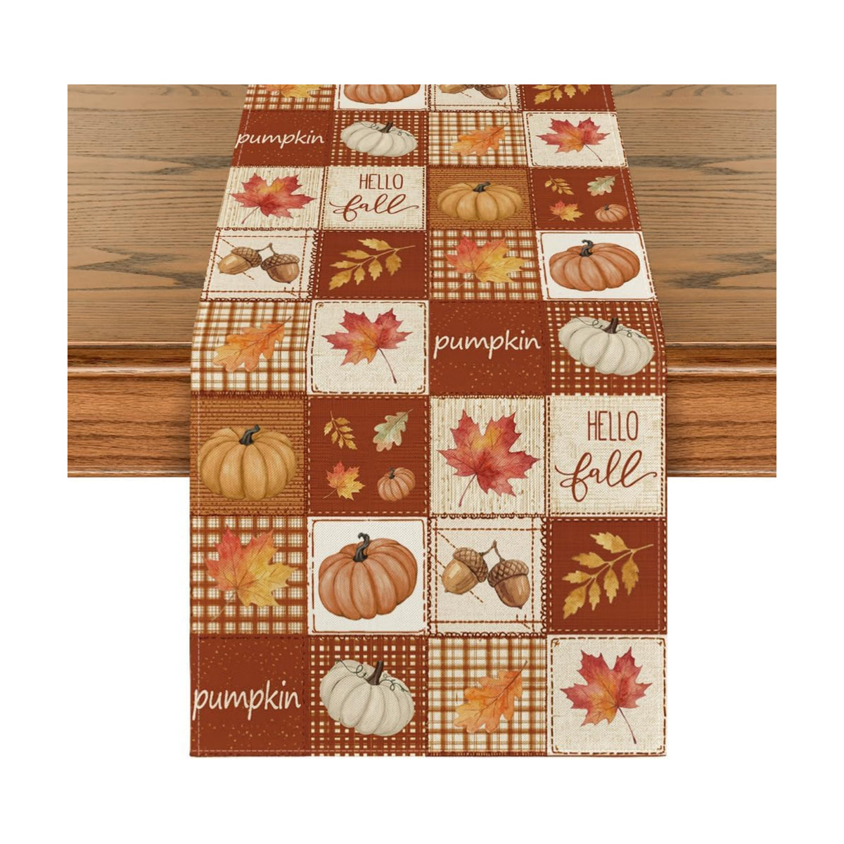Artoid Mode 210 GSM Fall Table Runner Home Party Decor 13x60 Inch
