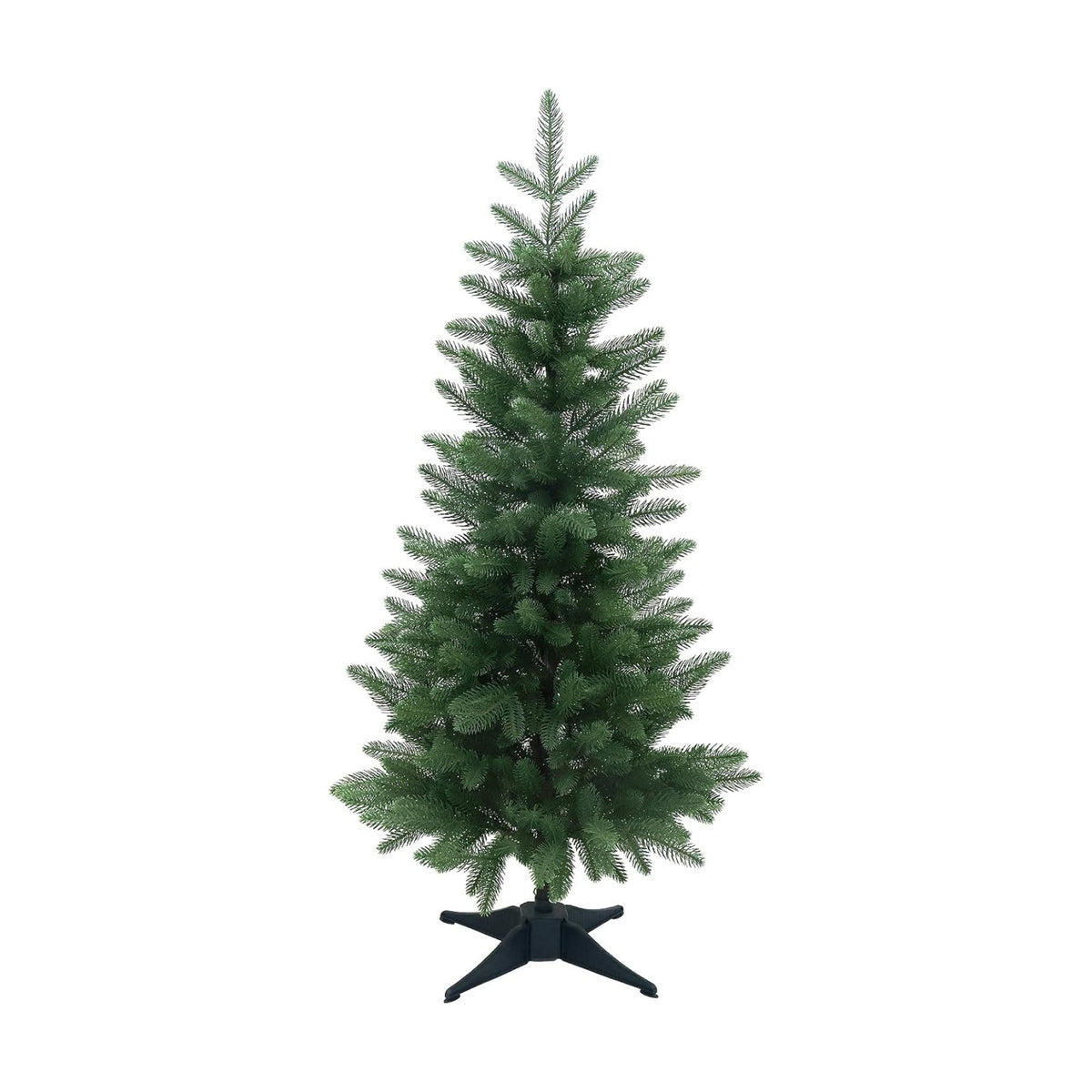 4FT Artificial Small Christmas Tree Realistic Mini PE Decor