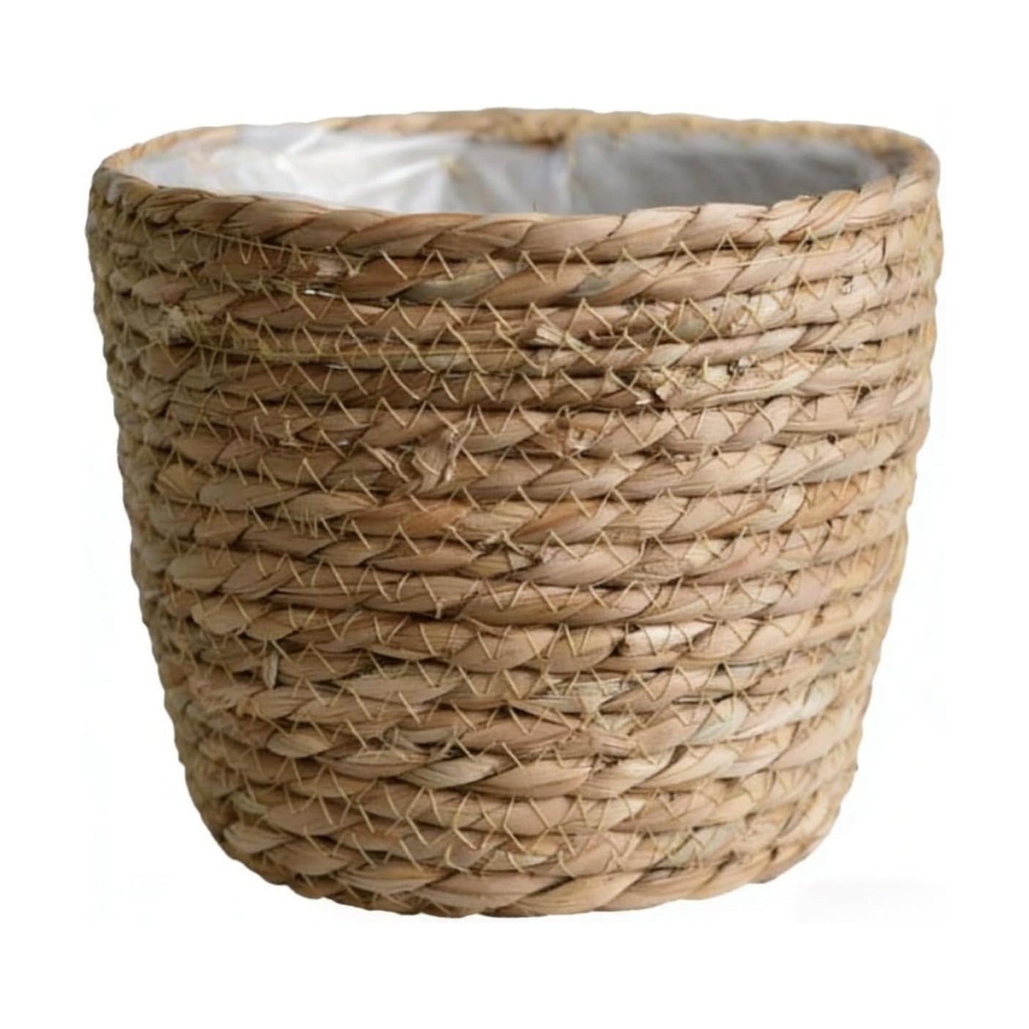 Woven Basket / Seagrass Planter Basket / 9.8 x 7.5 / 1.0