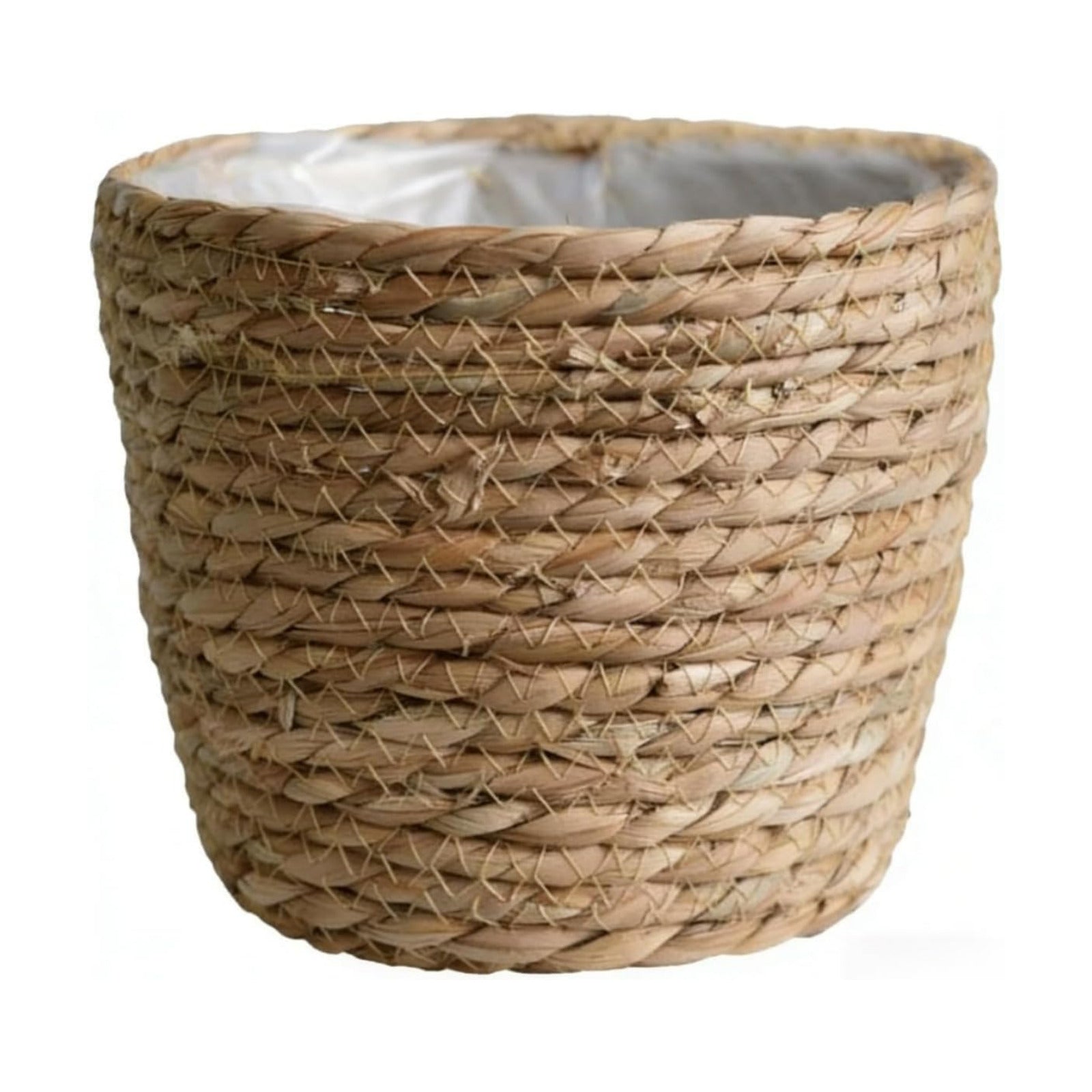 Woven Basket / Seagrass Planter Basket / 9.8 x 7.5 / 1.0