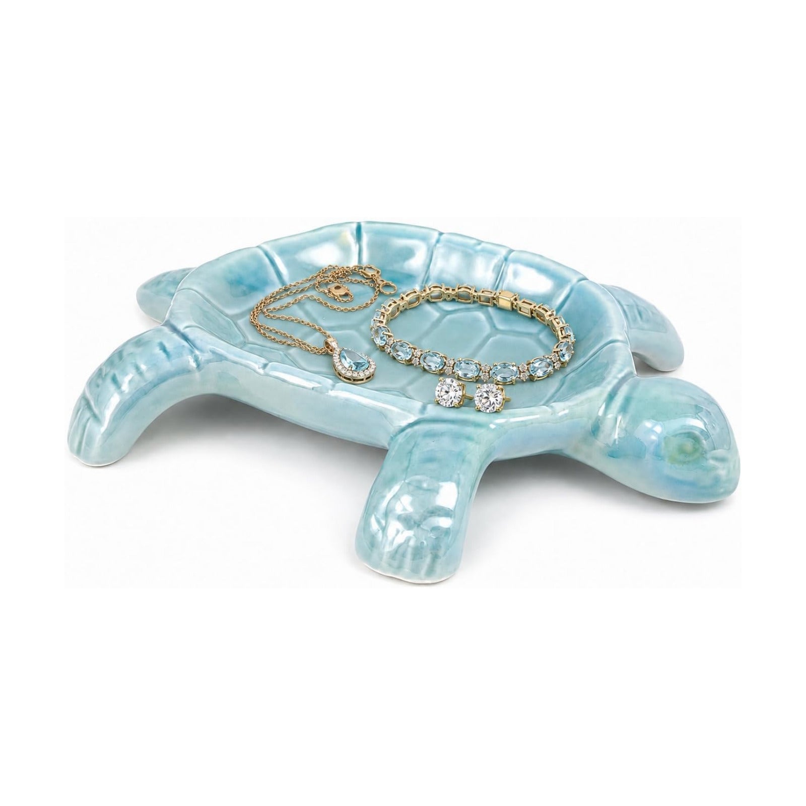 Ring Holder Ceramic Jewelry Dish / Turtle