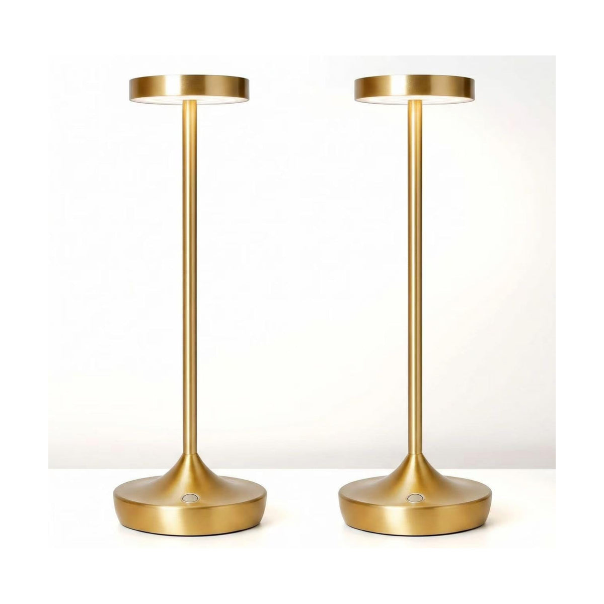 2 Pack Rechargeable Cordless Table Lamps 6000mAh LED Battery Table Light | Outdoor Waterproof Portable Battery Operated