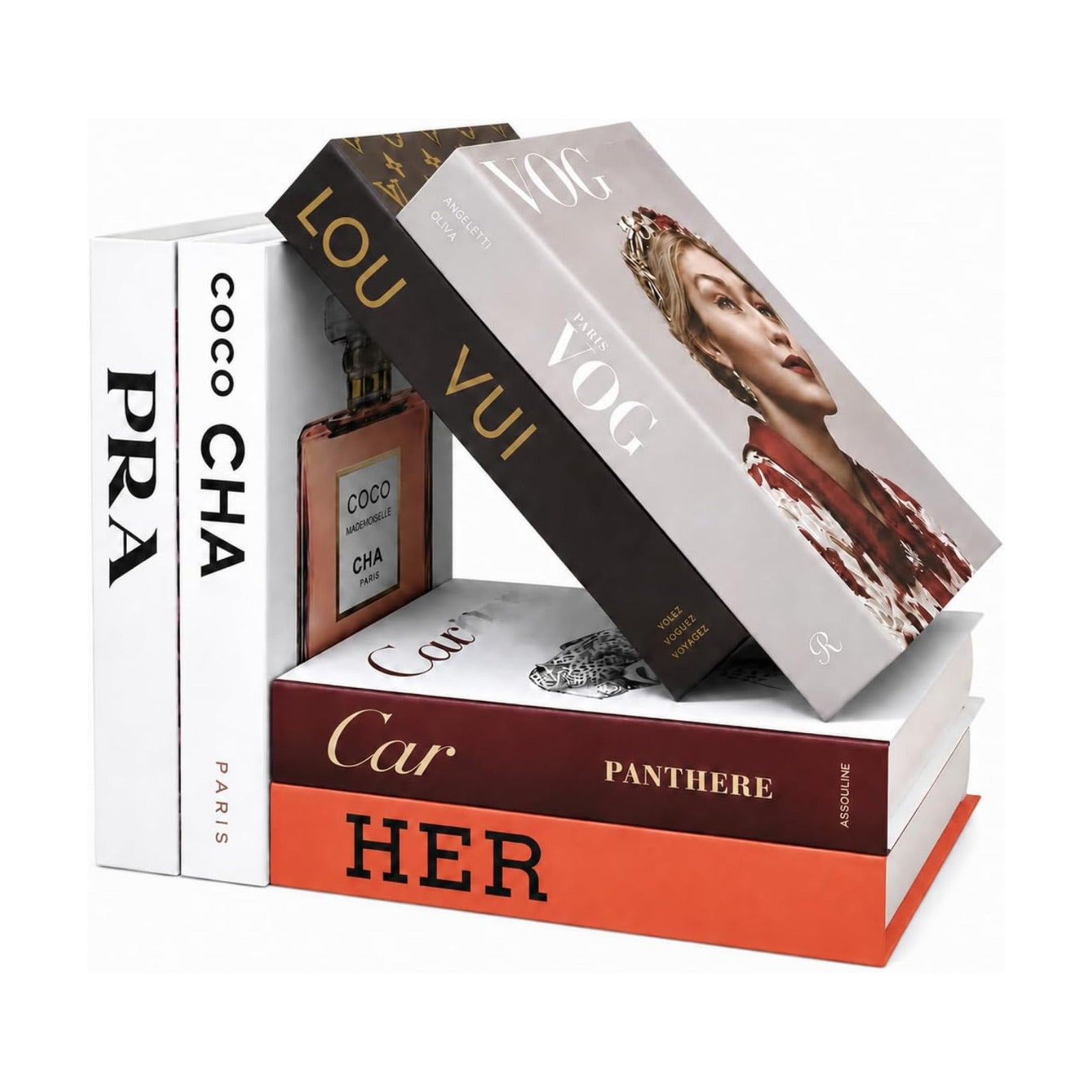 Decorative Faux Book Boxes / Set of 6