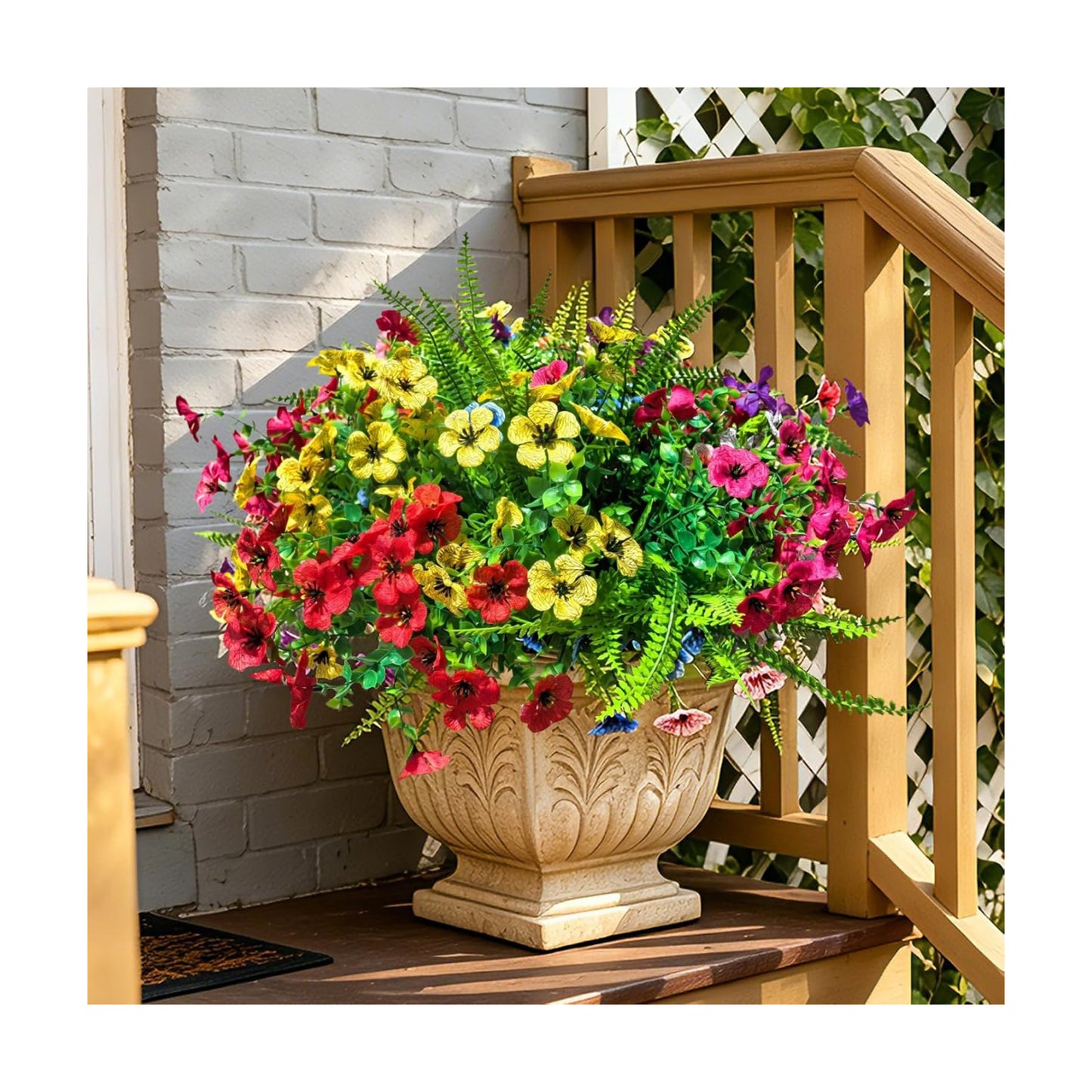Artificial Flowers / UV Resistant fake Plants Flowers Bundles