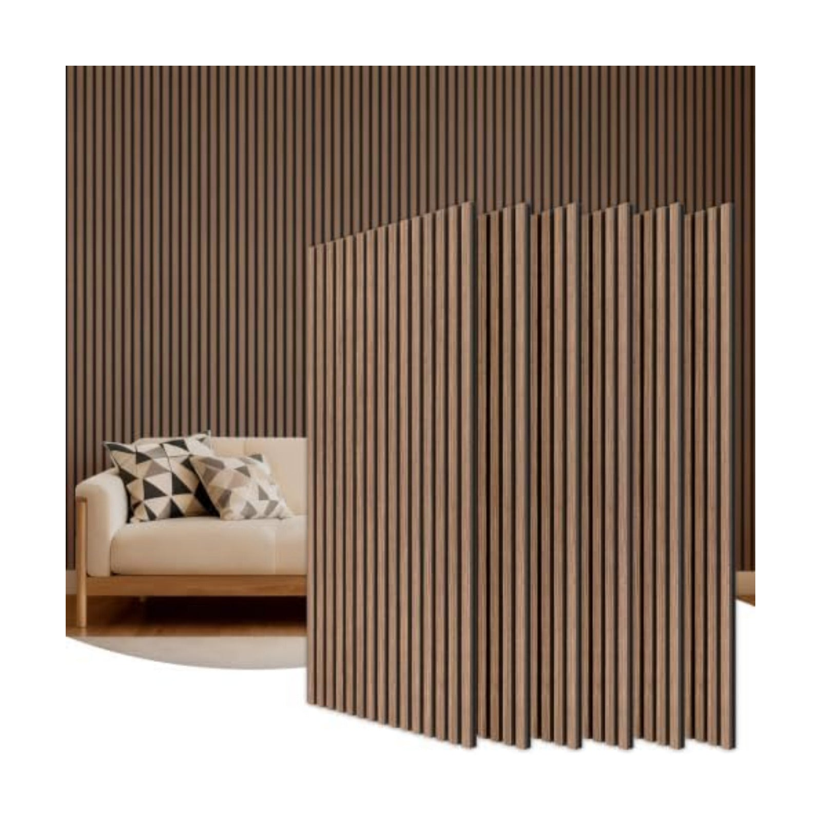 TONOR Wood Wall Panels for Interior Wall Decor-6 Pack 47.2" x 23.6"