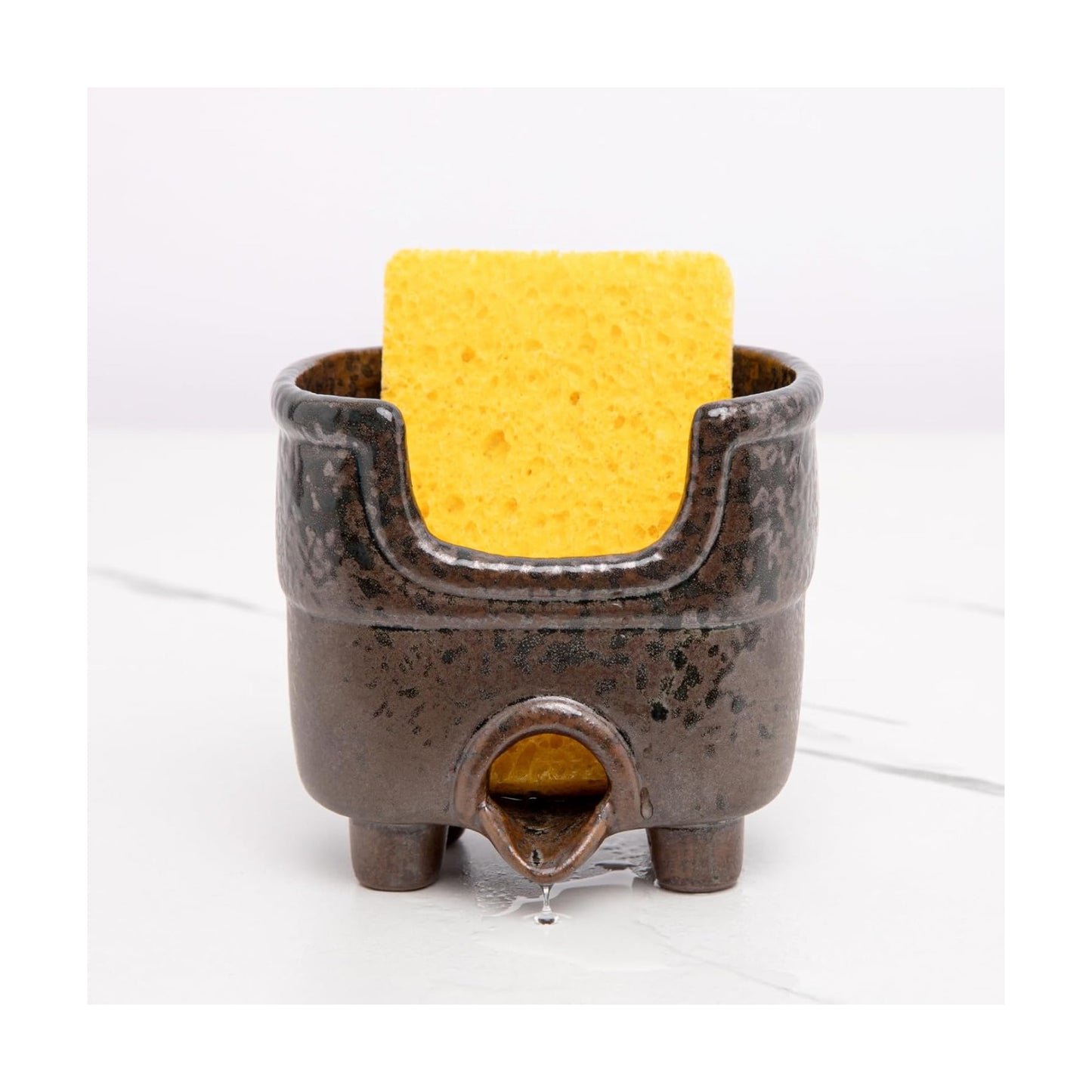 Ceramic Sponge Holder / Reactive Glaze