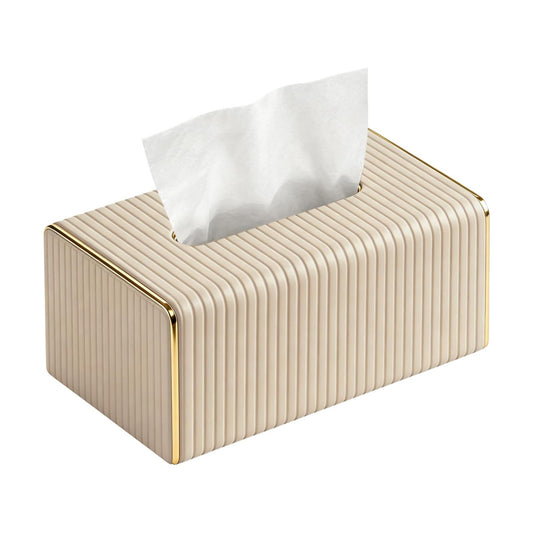 Tissues Holder / Apricot Tissue Box Cover / Beige / Rectangle