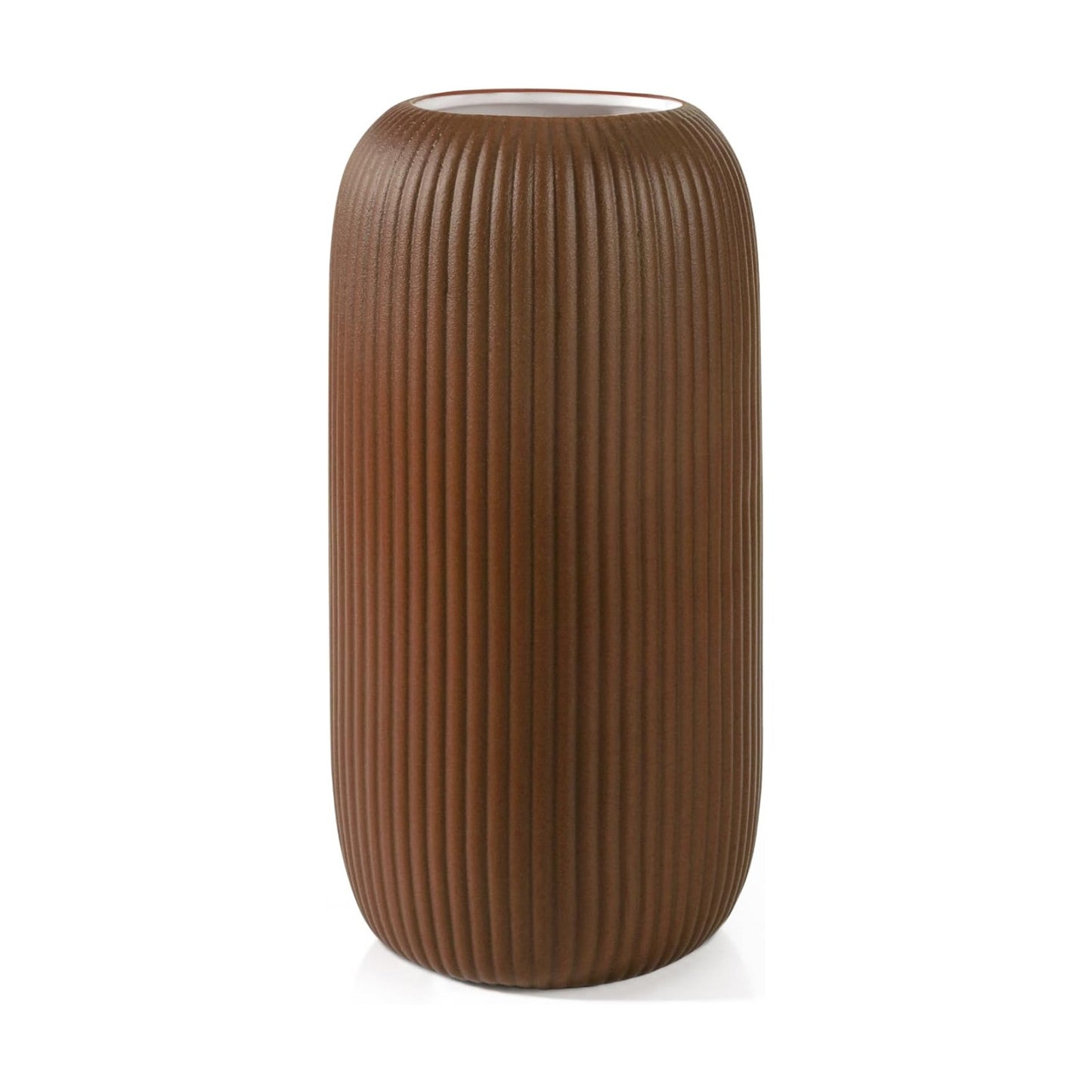 Ceramic Vase for Flowers / Caramel