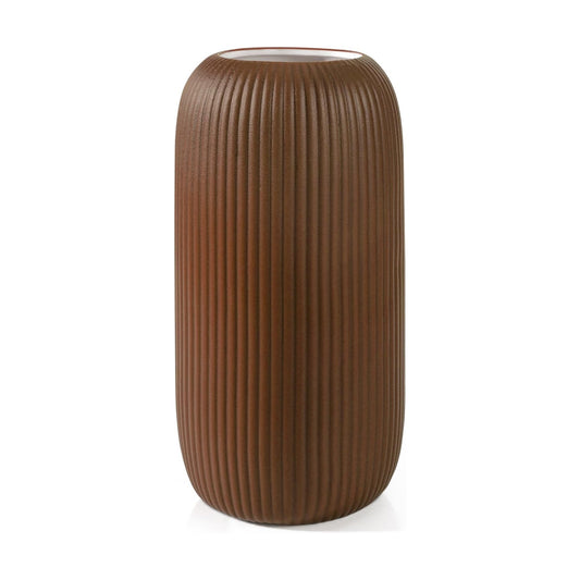 Ceramic Vase for Flowers / Caramel