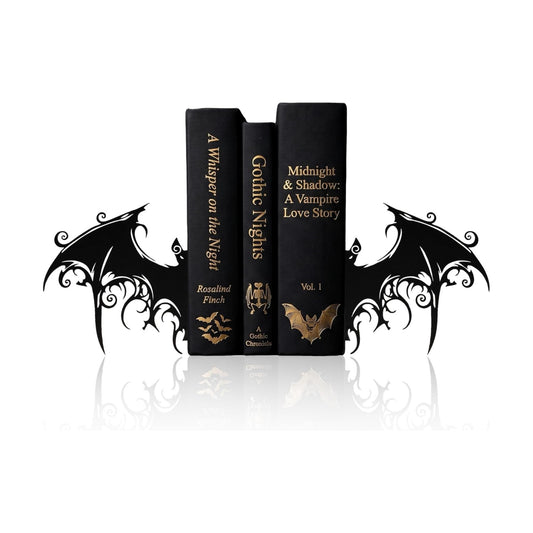 Metal Bat Bookends / Set of 2