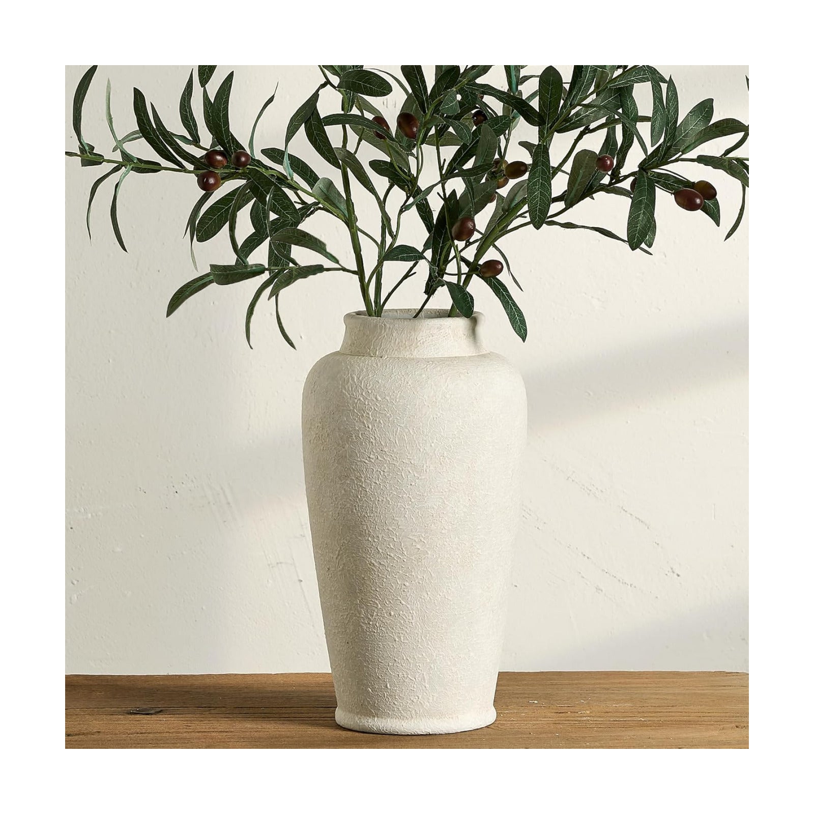 Ceramic Large Vase / 12"- W