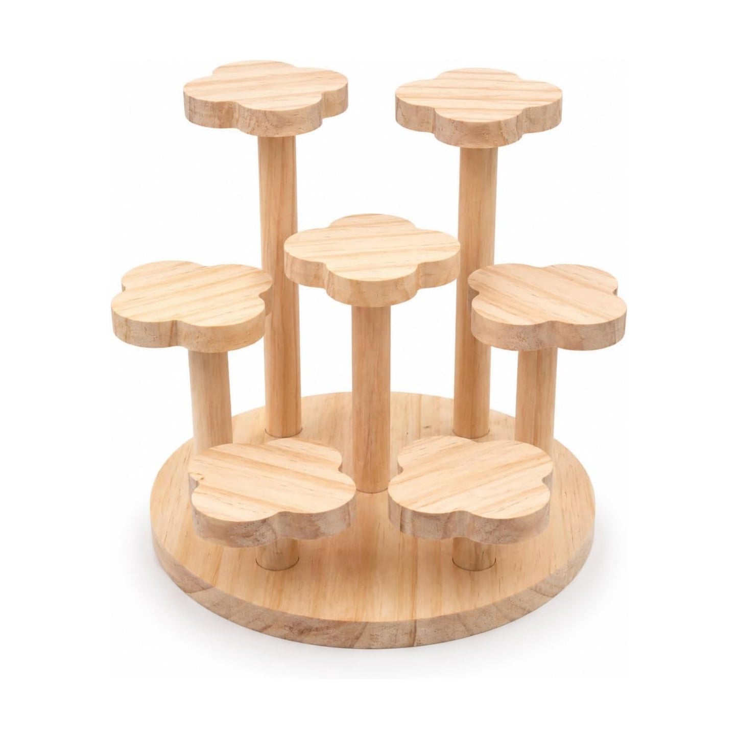 Tiered Wooden Display Stand