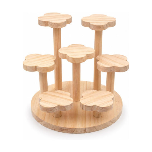 Tiered Wooden Display Stand