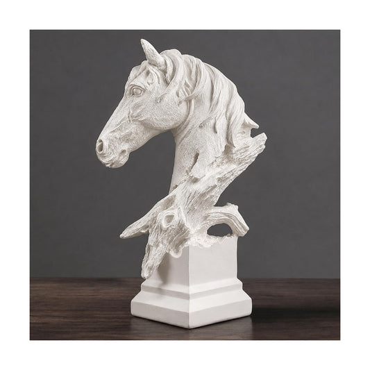 Resin Statue Ornaments / White / 11.8