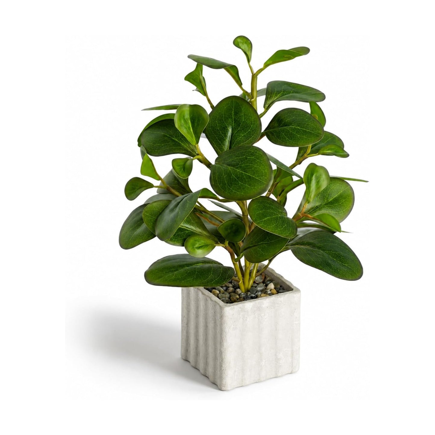 13" Artificial Potted Plant for Idoor Decor / Green