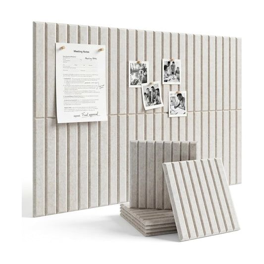 Thick Felt Bulletin Board / Oatmeal / Set of 6