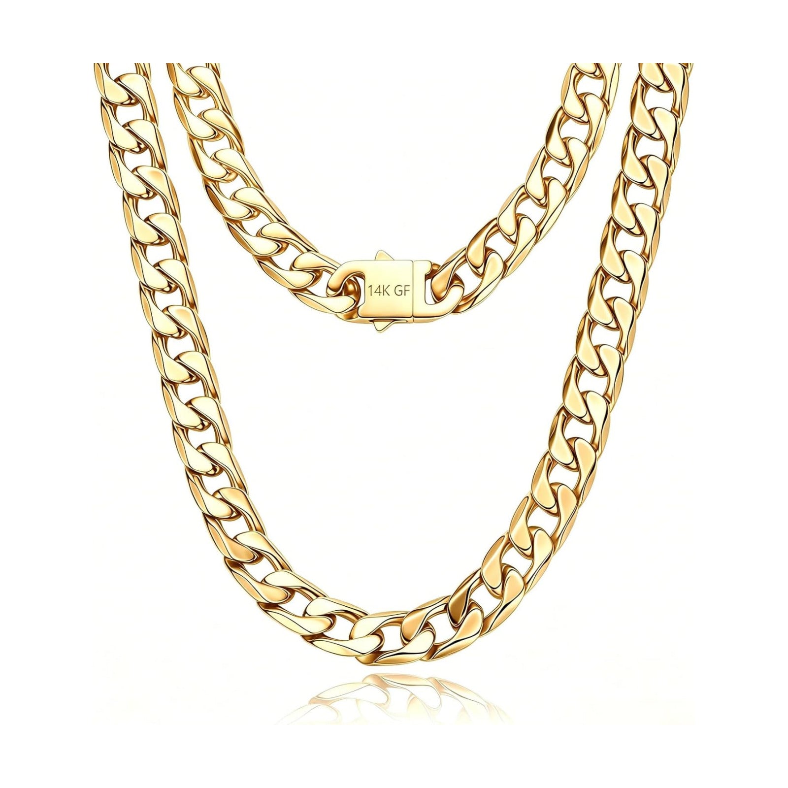 Chains for Men / 14MM-22 Inch / Gold