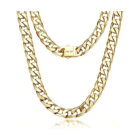 Chains for Men / 14MM-22 Inch / Gold