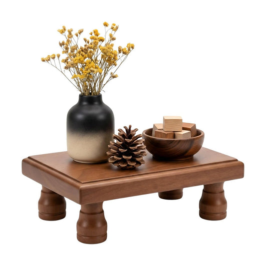 Rustic Wooden Display Stand