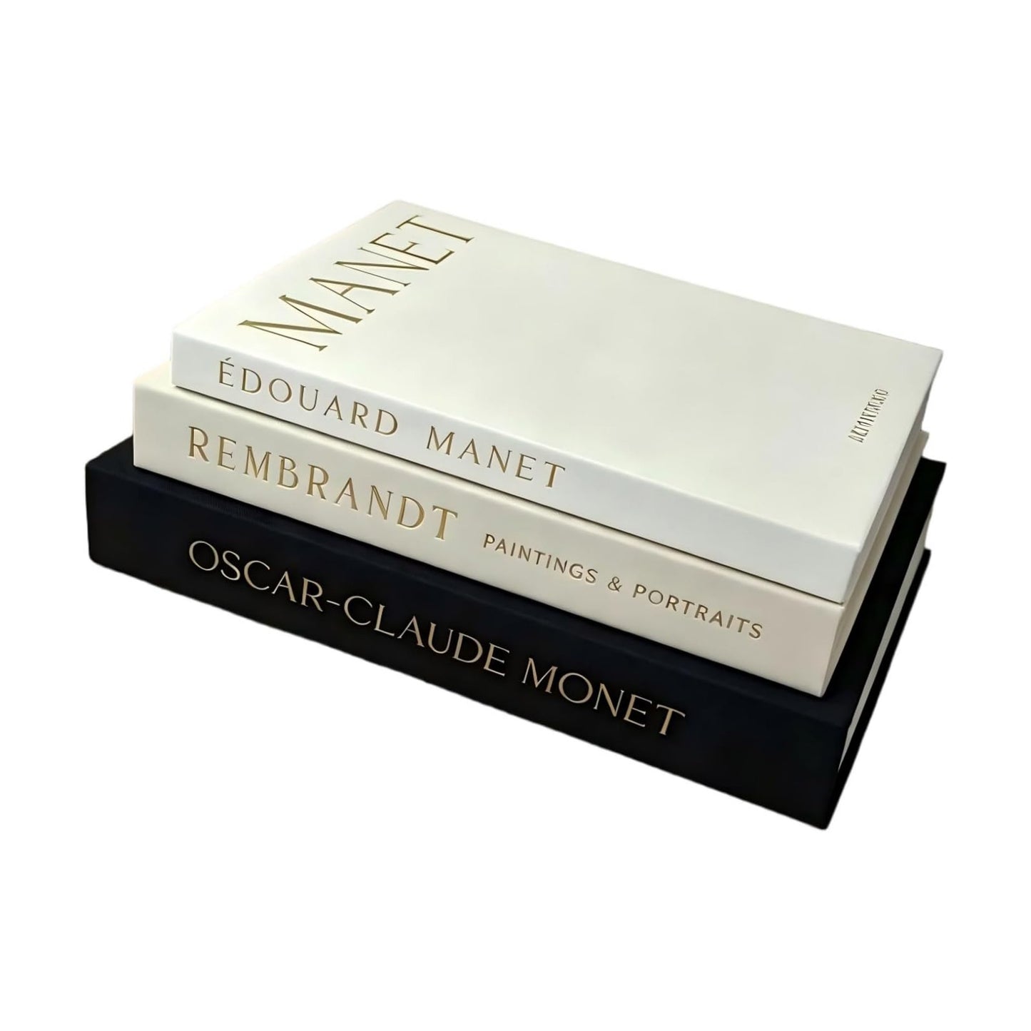 Modern Stacked Books / Decorative Faux Books Storage Box