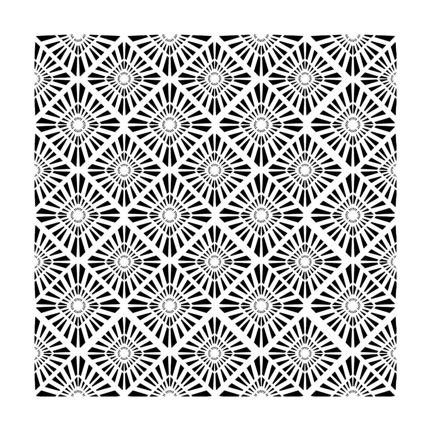 Diamond Wallpaper 2 Sheets Removable Peel and Stick Geometric Pattern / Black / 15.7 x 35.4