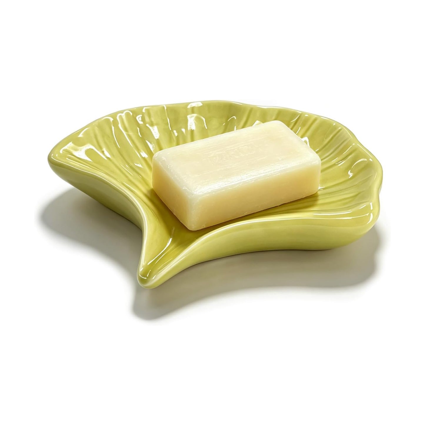 Ceramic Soap Holder / Green