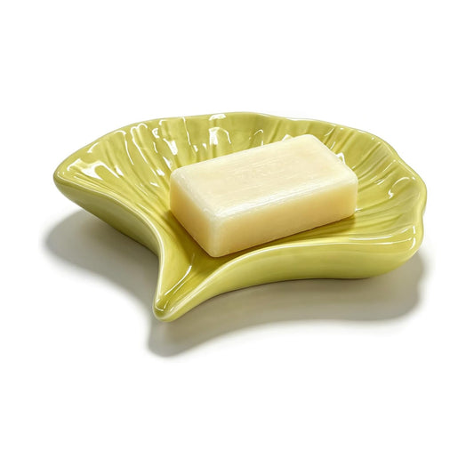 Ceramic Soap Holder / Green