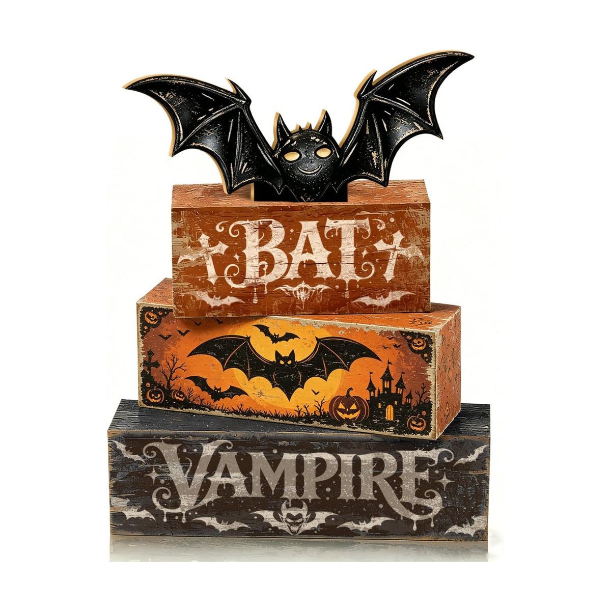 Halloween Bat Decor Indoor, Halloween Table Decorations for Home