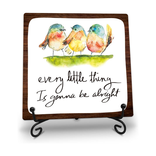 Every Little Thing Is Gonna Be Alright Wood / A21-every Little Thing Is Gonna Be Alright / 5 Inch