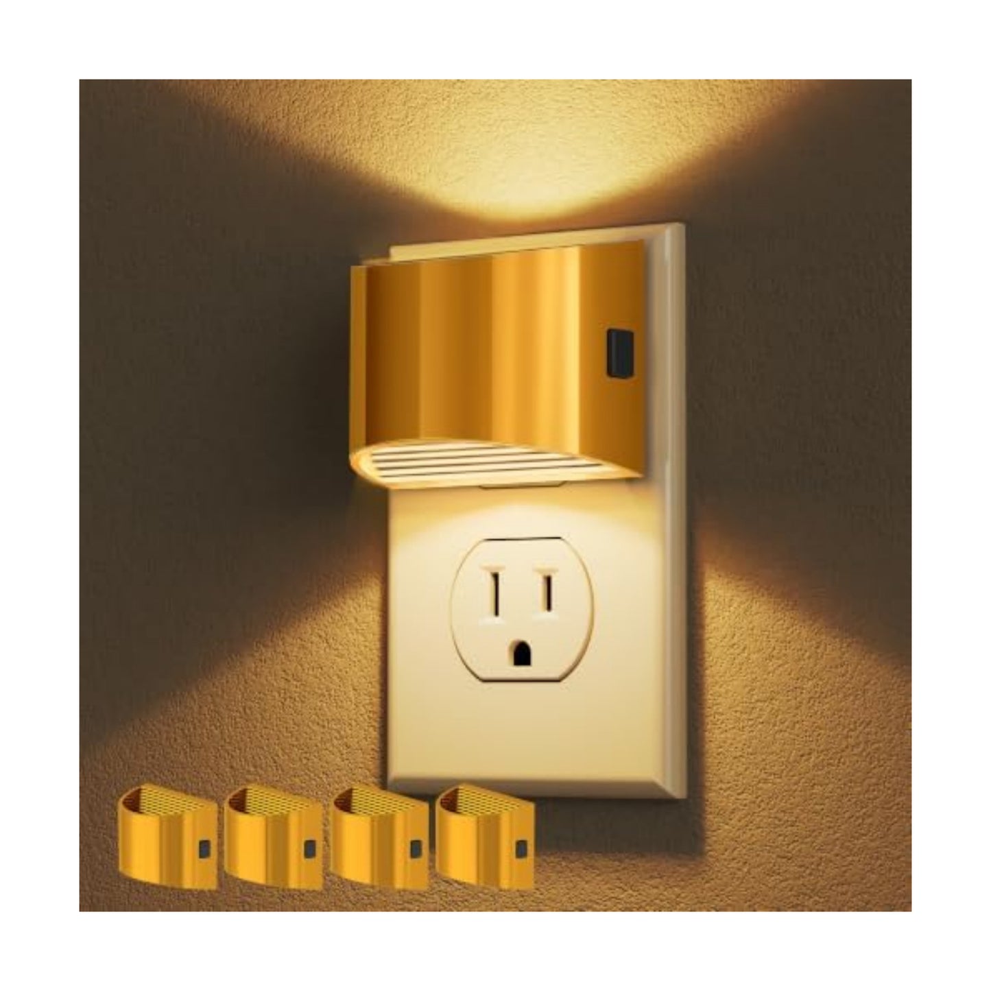 DORESshop Night Light, Night Lights Plug into Wall, Adjustable, 3000K
