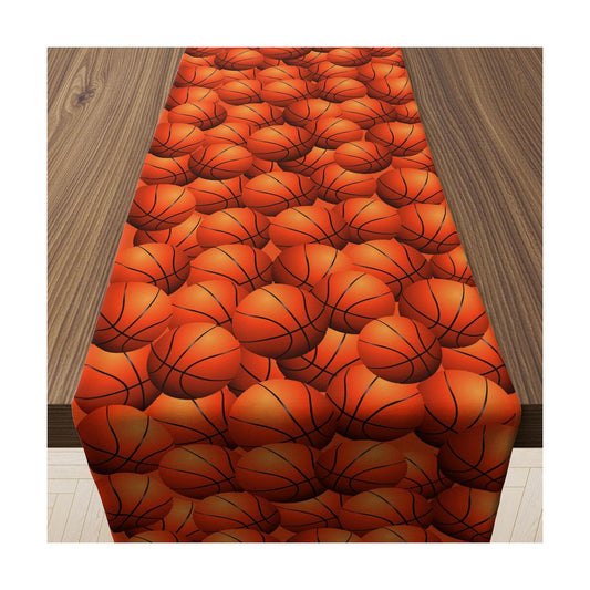 Basketball Party Decorations - Basketball Table Runner