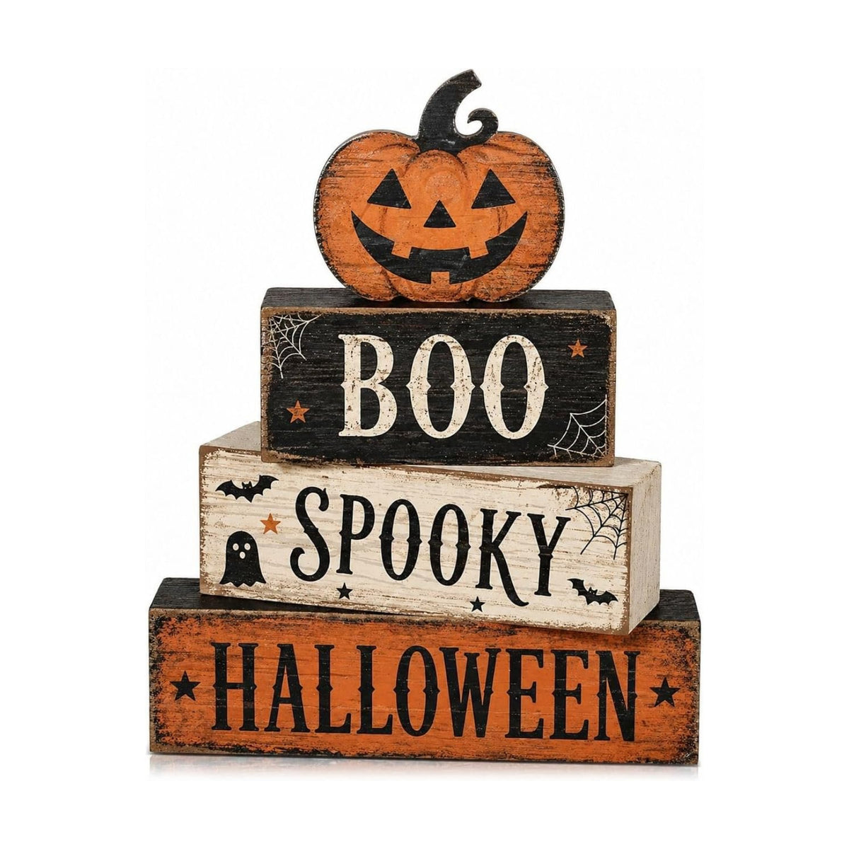 Halloween Pumpkin Decor Indoor, Halloween Table Decorations for Home