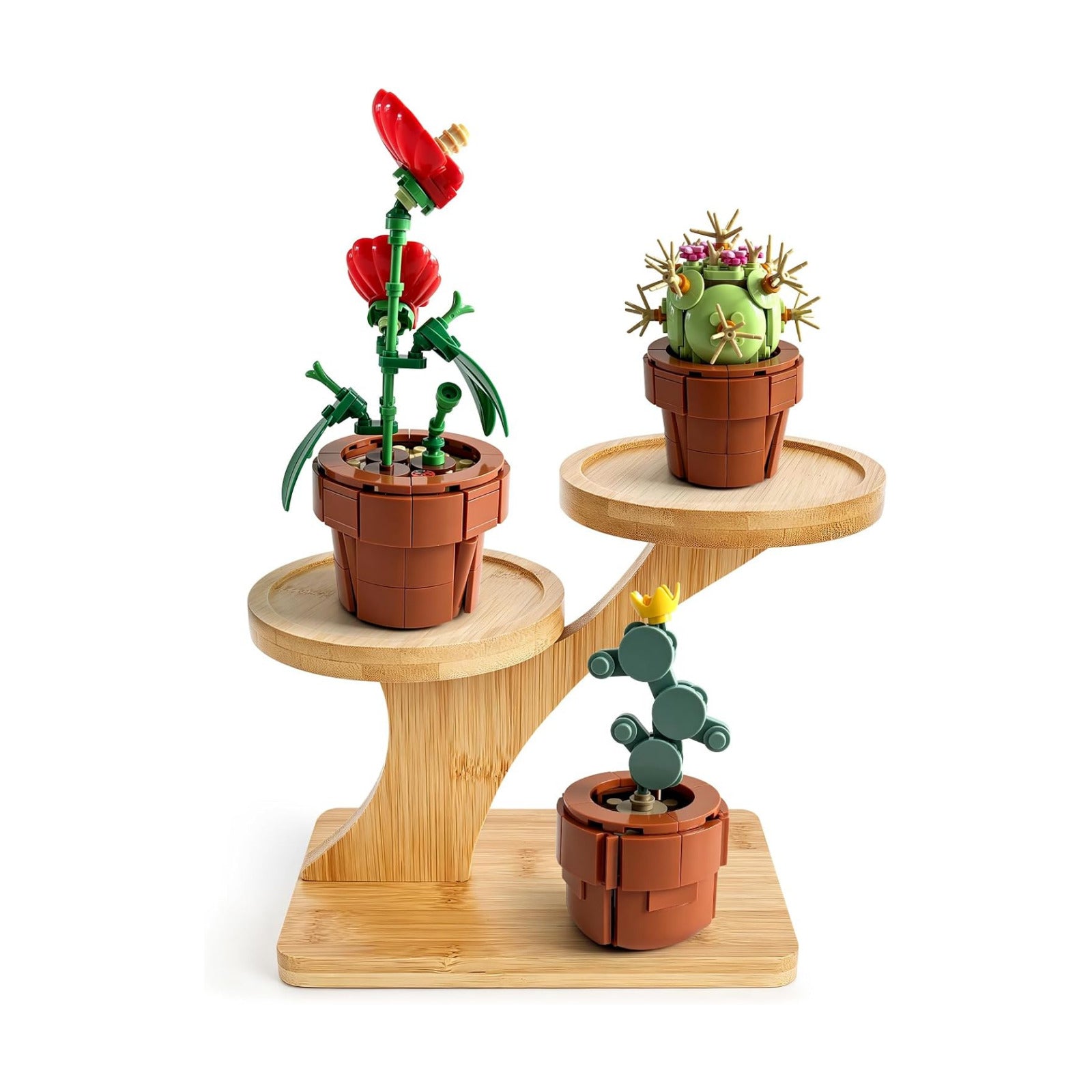 3 Tier Plant Display Shelf for Tabletop