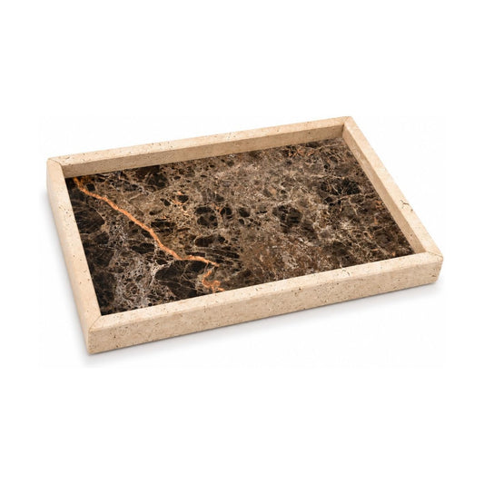 Storage Trays / Real Marble Tray / Natural