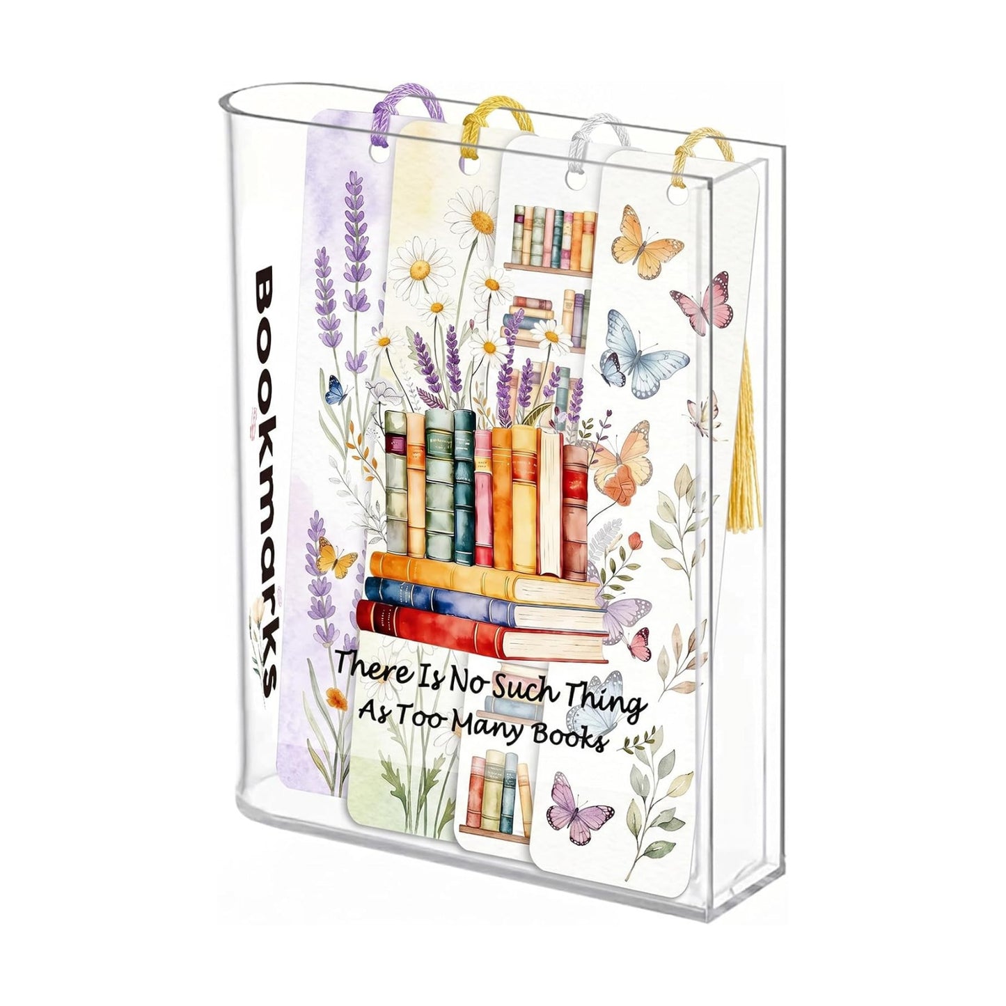 Shaped Acrylic Bookmark Holder / Wildflower Book