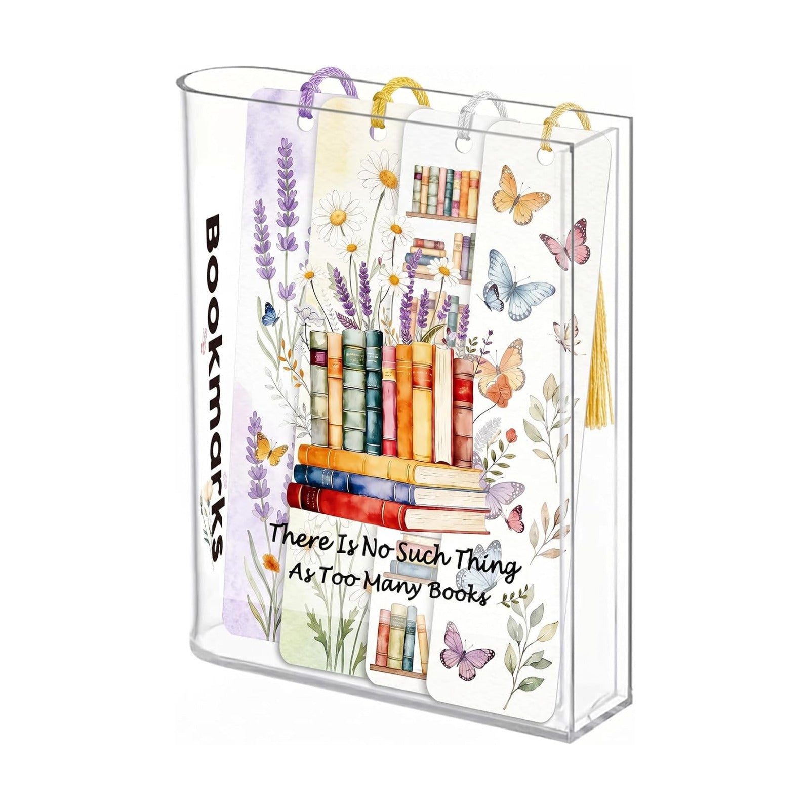 Shaped Acrylic Bookmark Holder / Wildflower Book