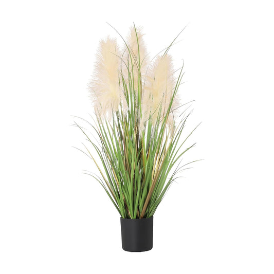 Boho Fake Onion Grass Plant Indoor Outdoor / 3ft-1 / 3 Inch