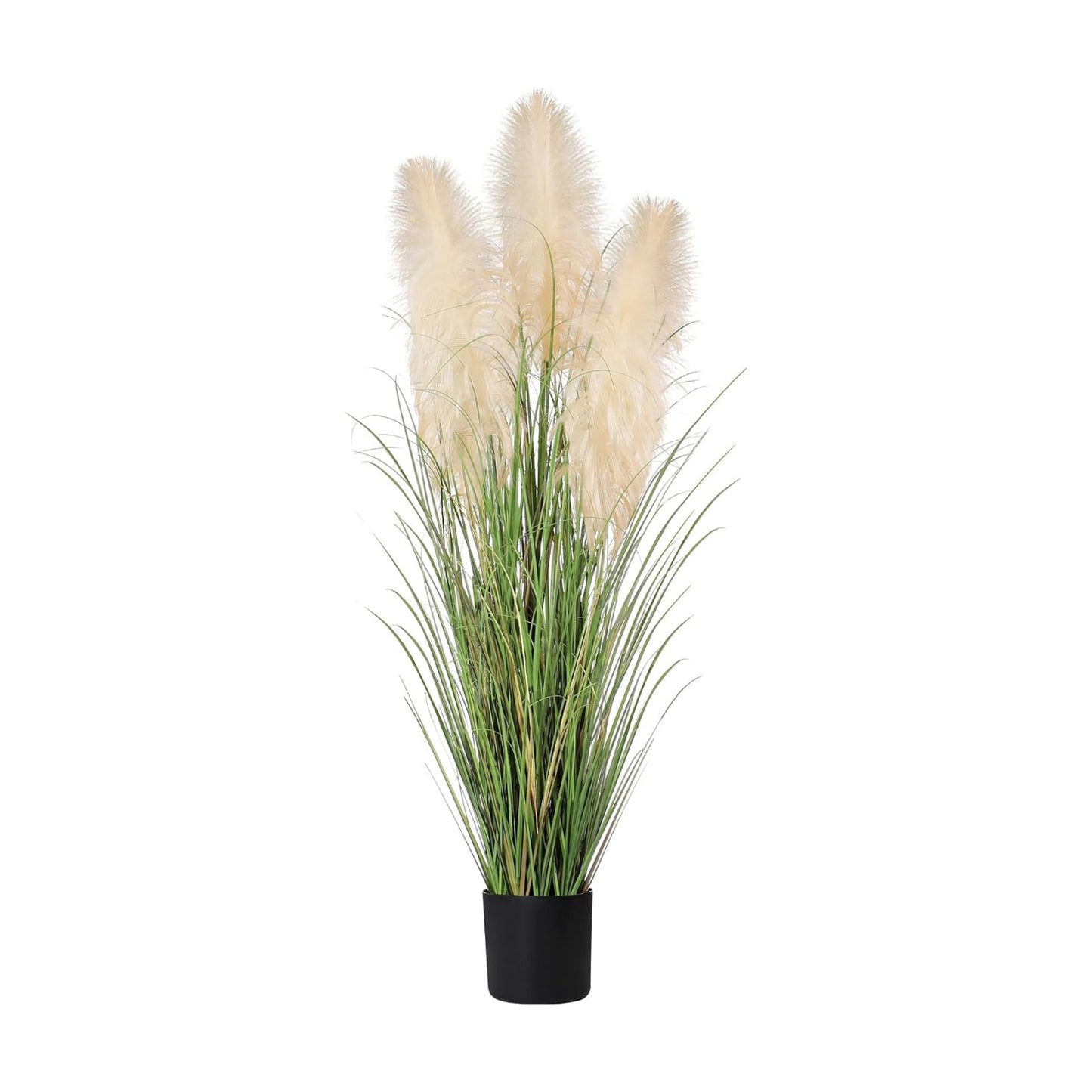 Boho Fake Onion Grass Plant Indoor Outdoor / 5ft-1 / 5 Inch