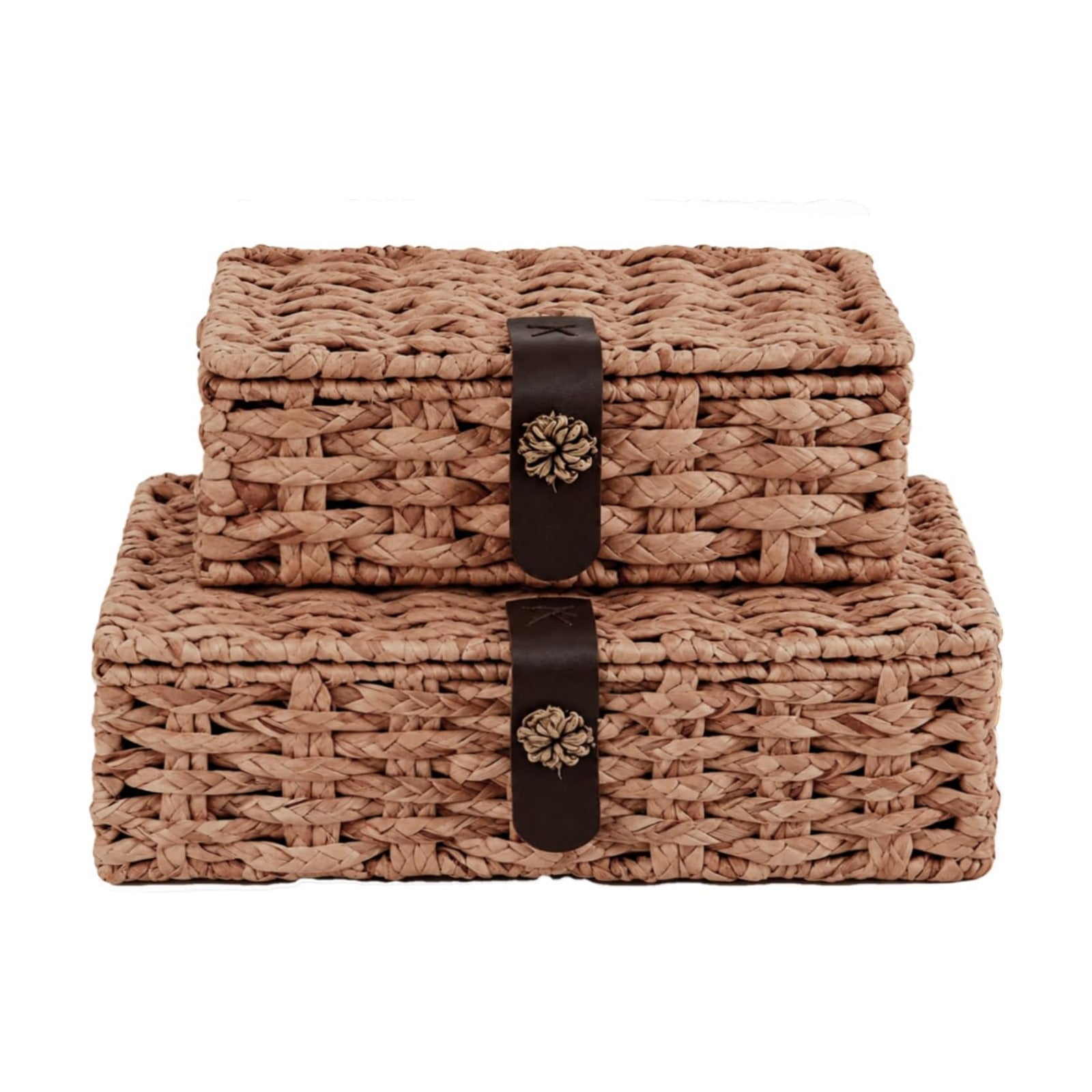 Wicker Storage Baskets / Set of 2