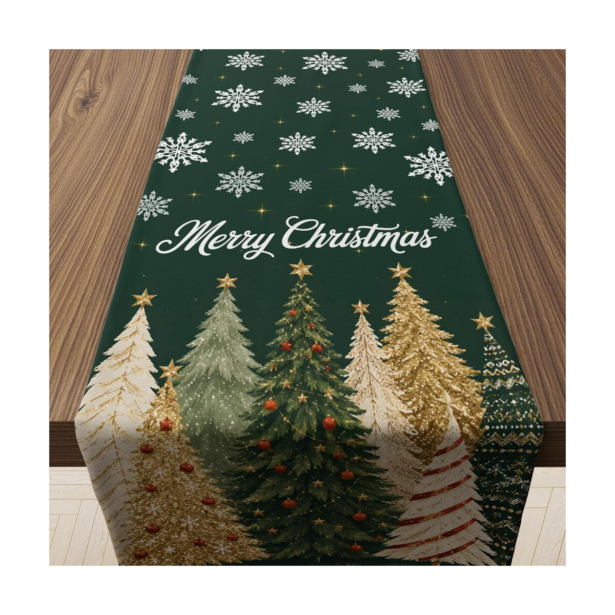 Christmas Decorations - Merry Christmas Table Runner