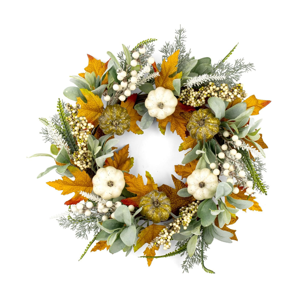 22 Inch Fall Wreaths for Front Door Fall Door Wreaths Pumpkin Autumn Wreath