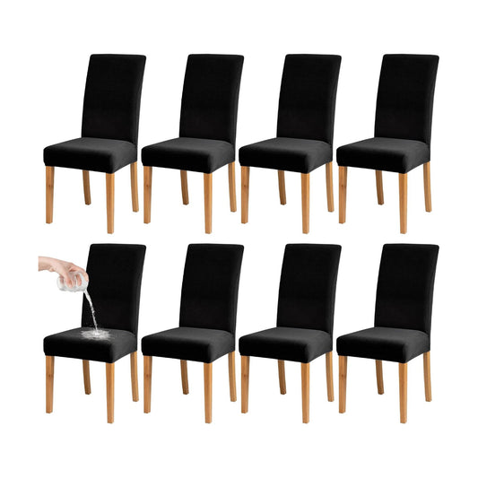BIETYONE Waterproof Dining Chair Covers, Stretch Seat Protector, Washable