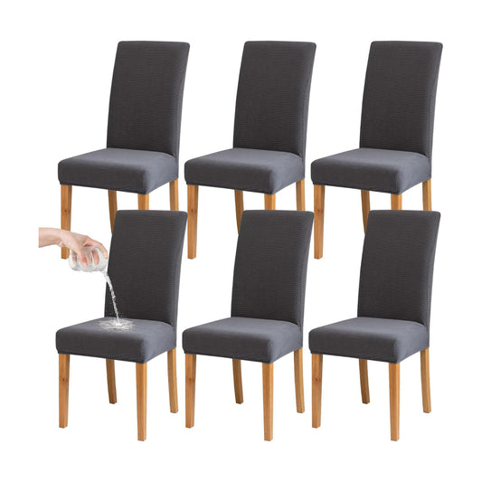 BIETYONE Waterproof Dining Chair Covers, Stretch Seat Protector, Washable