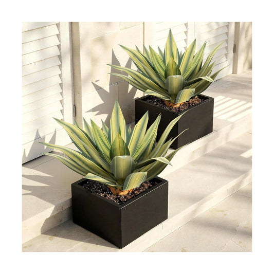 Artificial Plant Outdoor 28" Tall / Agave / Set of 28