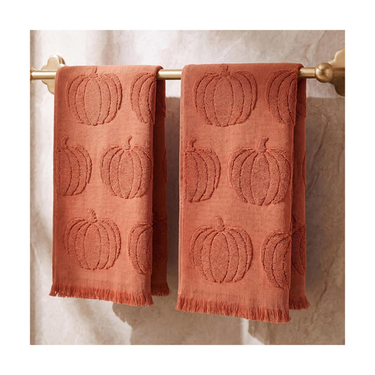 KIBAGA Decorative Fall Hand Towels for Your Bathroom Or Kitchen