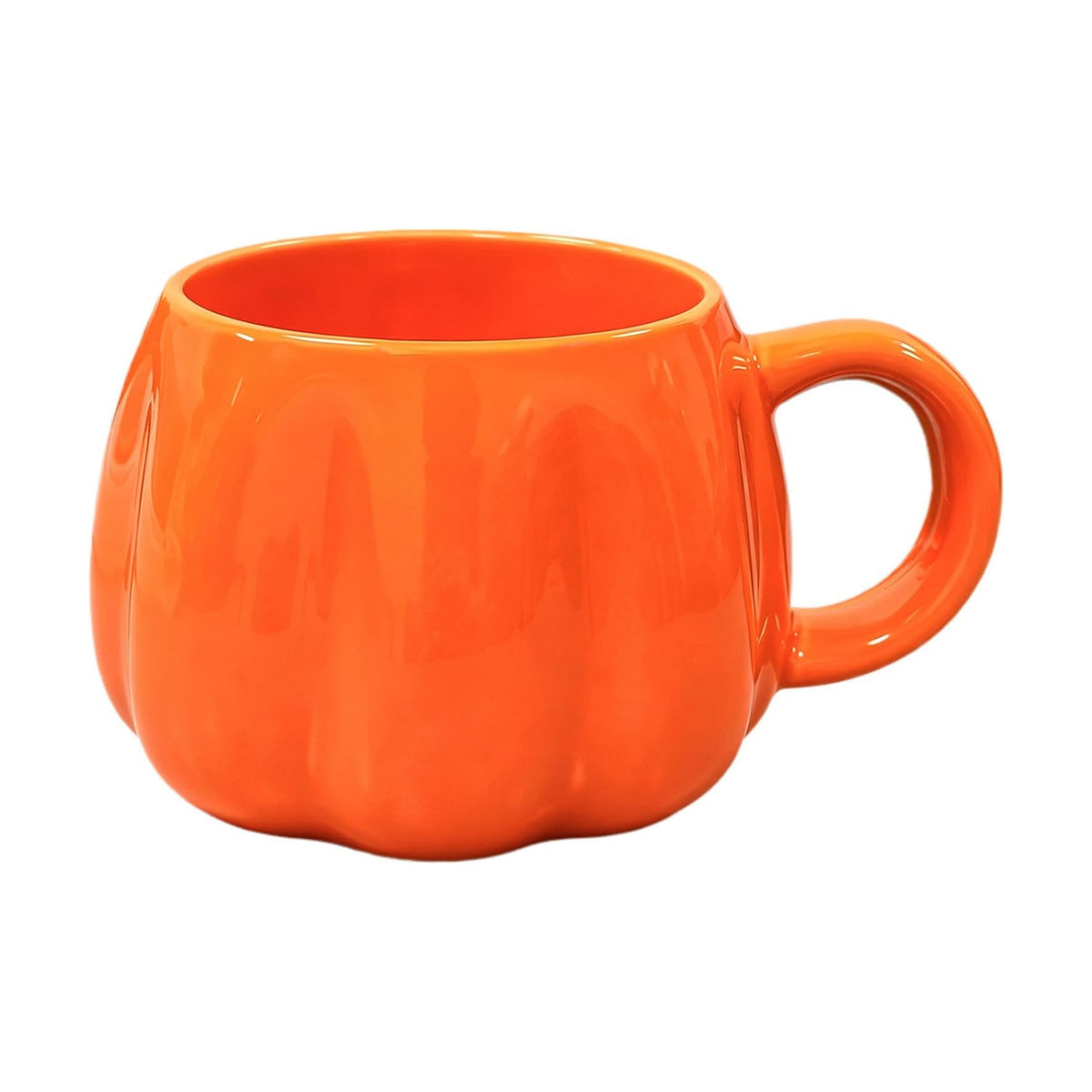 HS&ROXIN Halloween Mug Novelty Pumpkin Mug 3D Cute Ceramic Halloween Coffee Cup Spooky Fall Cup Decor and Christmas Birthdays Party Gifts for Kids and Adults (Pumpkin)