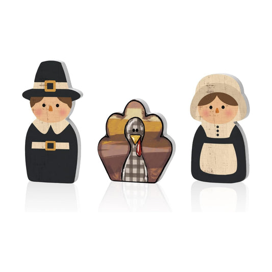 Smile Thanksgiving Wooden Decor