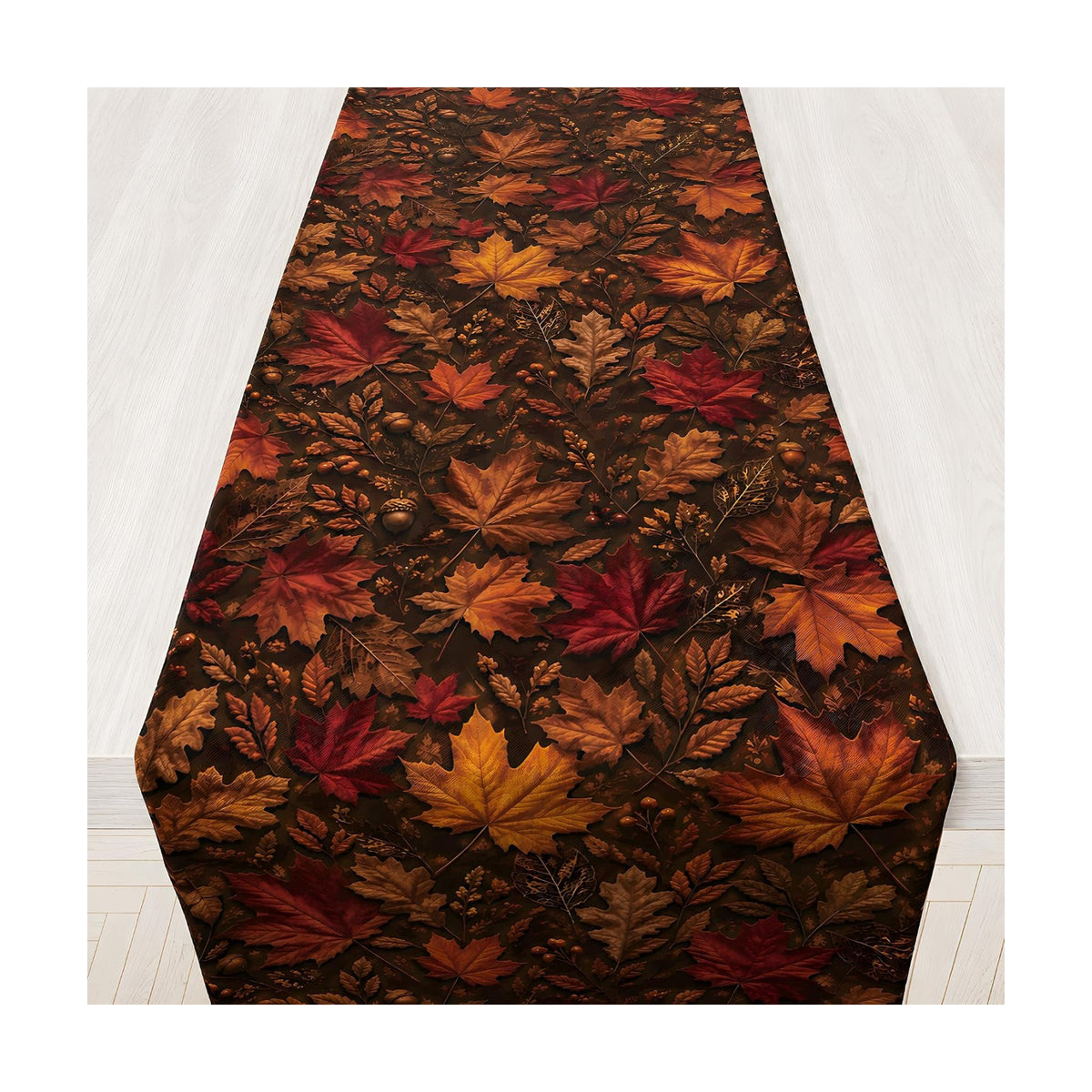 Fall Decor - Maple Leaf Fall Table Runner for Thanksgiving Friendsgiving